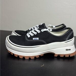 Vans Classic Black and White Sneakers